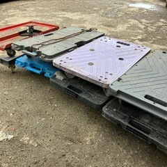 平台車　プラスチック製、鉄製