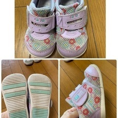 女の子　シューズ3点まとめて　14cmの画像