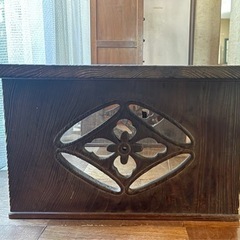 昭和レトロ　文机　年代物　無料の画像