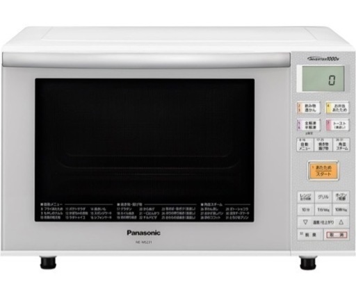 電子レンジ　Panasonic   出力切替　天板付き