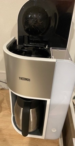 サーモス(THERMOS) 真空断熱ポット コーヒーメーカー 1L ホワイト ECK-1000 WH