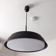 DAIKO シーリングライト　黒(金属)　LED 調光機能付き