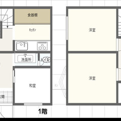 芥見戸建て賃貸7DK！駐車場付き