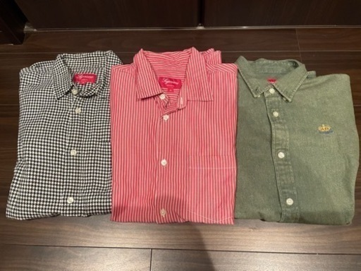 supreme BDシャツ　３枚セット