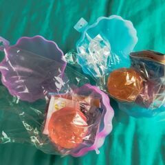 【定価1/4】未使用！キラキラ貝カプセル&宝石スーパーボール