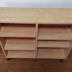 デスクワゴン キャスター付き65×75×20
