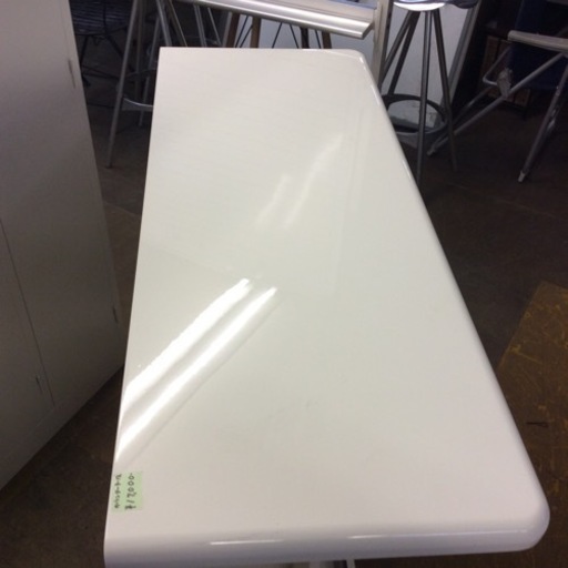 ? ニトリ バーカウンター ホワイト 幅135cm 奥行き52cm 高さ87cm