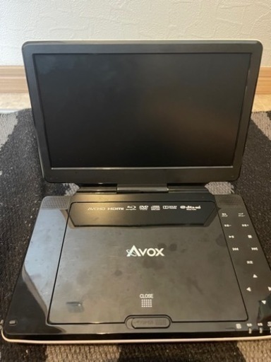 【美品】AVOX ポータブルプレーヤー
