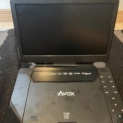 【美品】AVOX ポータブルプレーヤーの画像