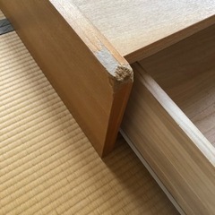 ベッドフレーム　引き出し付き　ダブルベット【取引先決定しました】の画像