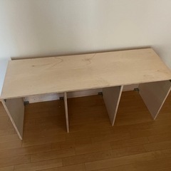 自作の棚ですの画像