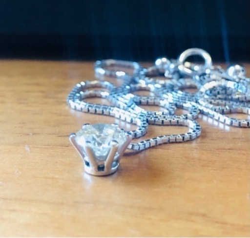 K18 ネックレス　ダイヤモンド　ネックレス