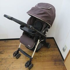 【取引中】西松屋 A型両対面ベビーカー ショッピングデコット UN04XDX の画像