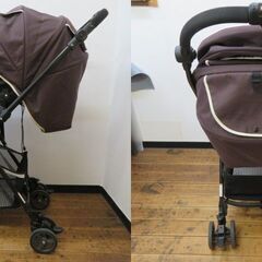 【取引中】西松屋 A型両対面ベビーカー ショッピングデコット UN04XDX の画像