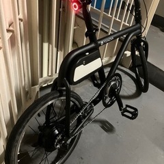 TSINOVA 電動アシスト自転車 20インチ ブラック TSINOVA 20インチ 電動アシスト自転車 美品