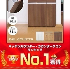 キッチンカウンター おしゃれ ゴミ箱  アイリスオーヤマ送料無料...