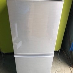 (商談中)冷蔵庫　2ドア　137L シャープ　2017年製　4/...