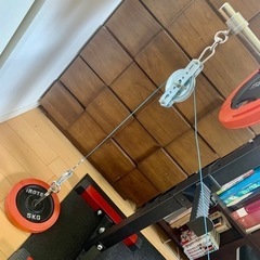 IROTEC 他 在宅用 ワークアウトSET 筋トレ バーベル ダンベル ベンチの画像