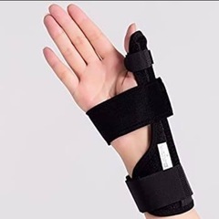 ❤️指サポーター❤️ 突き指　腱鞘炎　ばね指　骨折　Lサイズ 27cm サポーターの画像