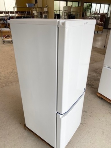 北九州市内配送無料　保証付き　三菱電機 MR-P15EY-KB 冷蔵庫 146L