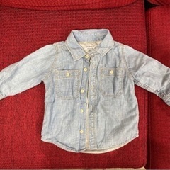 GAP デニムシャツ　90 の画像