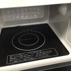 #H-62【ご来店頂ける方限定】アイリスオーヤマのフラット電子レンジですの画像