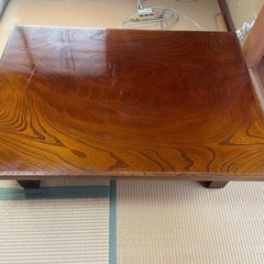 ちゃぶ台　ローテーブル　長机の画像