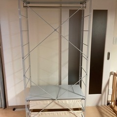 無印良品スチールユニットシェルフ（2台目）の画像