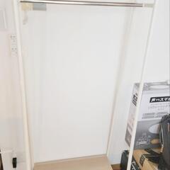 衣類用ハンガーラック オーク 高さ幅65cm 奥行き40cm 高...