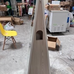キャスター付き鏡の画像