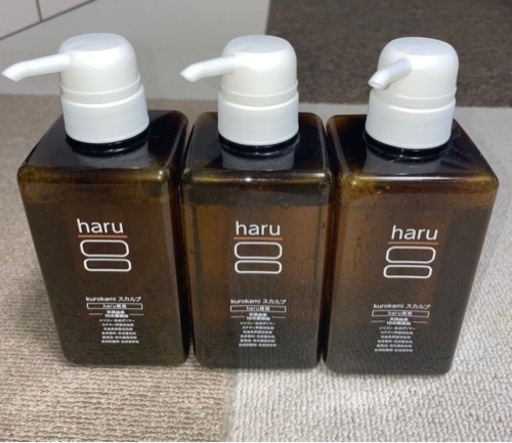 haru 黒髪スカルプ　アミノ酸系シャンプー