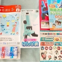 未使用✨お値下げ‼️顕微鏡✨チャレンジ　進研ゼミ　けんび鏡
