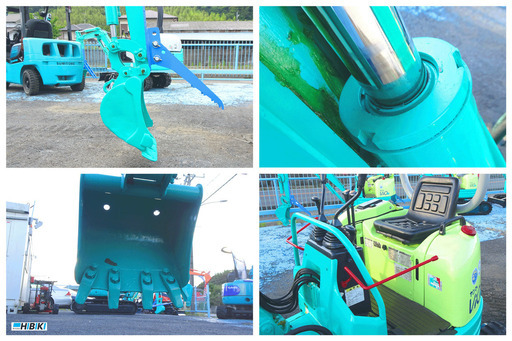 ヤンマー~YANMAR:VIO15-1:中古油圧ショベル◆1.5ｔ 倍速/ガチャック仕様（ミニユンボ）ゴムクローラー新品◆ブレか配管好き