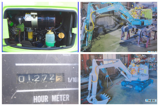 ヤンマー~YANMAR:VIO15-1:中古油圧ショベル◆1.5ｔ 倍速/ガチャック仕様（ミニユンボ）ゴムクローラー新品◆ブレか配管好き