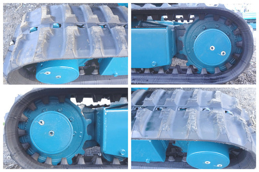 ヤンマー~YANMAR:VIO15-1:中古油圧ショベル◆1.5ｔ 倍速/ガチャック仕様（ミニユンボ）ゴムクローラー新品◆ブレか配管好き