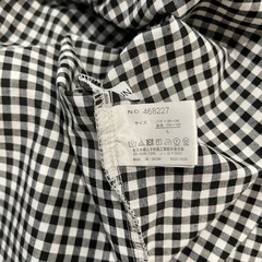 着用回数少 レディーストップス ぽわん袖、バックリボンの画像
