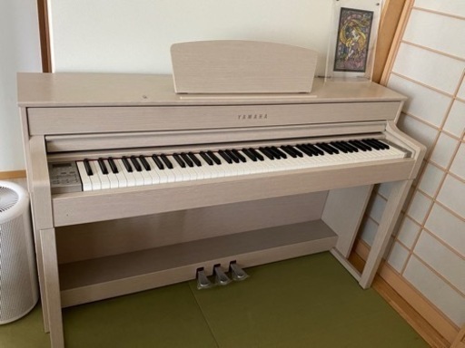 【お値下しました】YAMAHA CLP-535 ホワイト　クラビノーバ