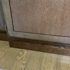 只今取引調整中　カリモク食器棚、無料の画像