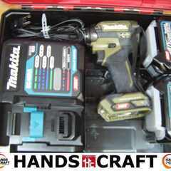 マキタ TD002GRDXO インパクトドライバ 未使用 40V バッテリー×2 充電器 フルセット【ハンズクラフト宜野湾店】