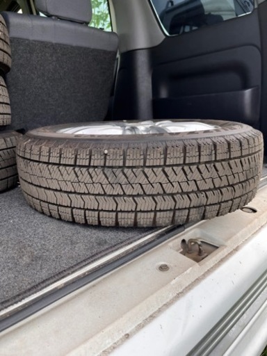 155/65R14 スタッドレスタイヤホイールセット VRX2Z