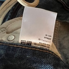 ストレートデニム（UNIQLO U）の画像