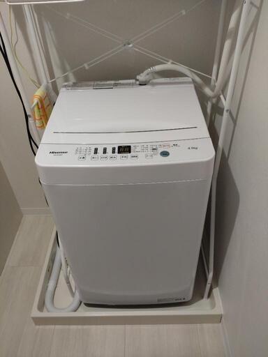 HISENSE　洗濯機　4.5kg
