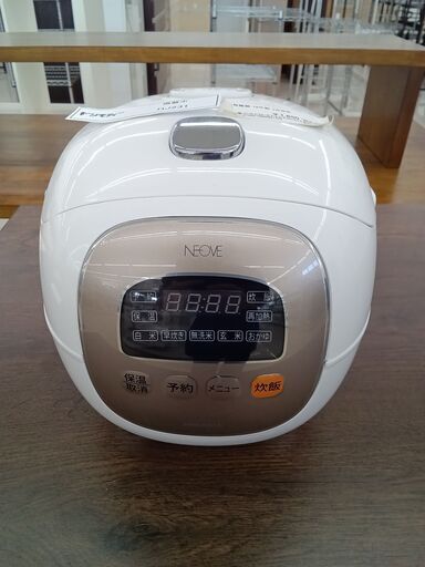 ★ジモティ割あり★ NEOVE 炊飯器 3合炊き 18年製 動作確認／クリーニング済み HJ231