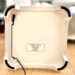 バルミューダ    BALMUDA EJT-1000-WK 空気清浄機　2013年製の画像