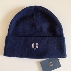 (新品) Fred Perry Beanie 帽子 ニット帽 ビーニー