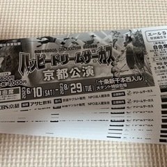 8月29日までハッピードリームサーカス割引券