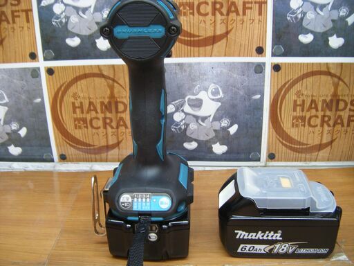 マキタ　makita　TD173DX　インパクトドライバ　充電器別売　バッテリ18V二個/本体/ケース　ブルーカラー　未使用品　【ハン
