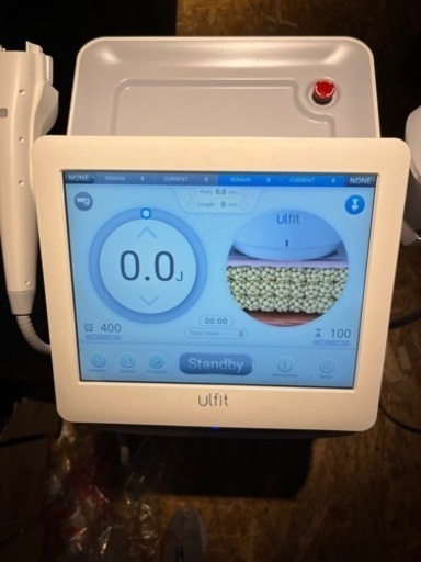 ハイフ　
マシン超美品◇韓国式エステ機器 Ulfit ハイフ 本体+カートリッジ付き　正規ショップ購入品