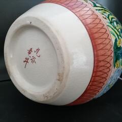 九谷焼花瓶の画像