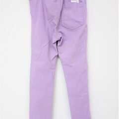【No.11】キッズ ストレッチ ロングパンツ 110サイズ パープル 紫の画像